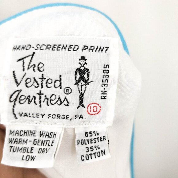 The Vested Gentress Horse Print Shift Dress 10 - Picture 6 of 7